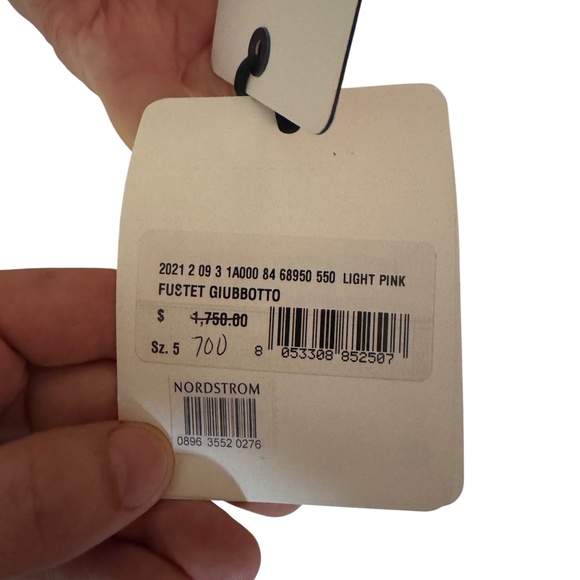 MONCLER FUSTET GIUBBOTTO Hooded Down Puffer Jacket Pink - Picture 12 of 12